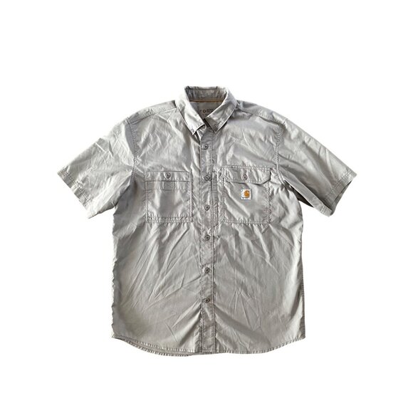 Carhartt Force Ridgefield Solid Short Sleeve Relaxed Fit Shirt - Picture 2 of 4
